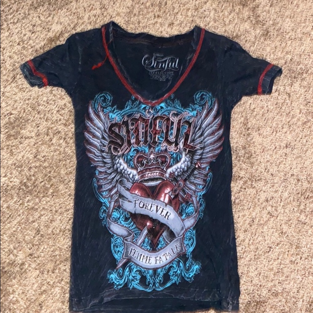 Affliction XS tshirt
